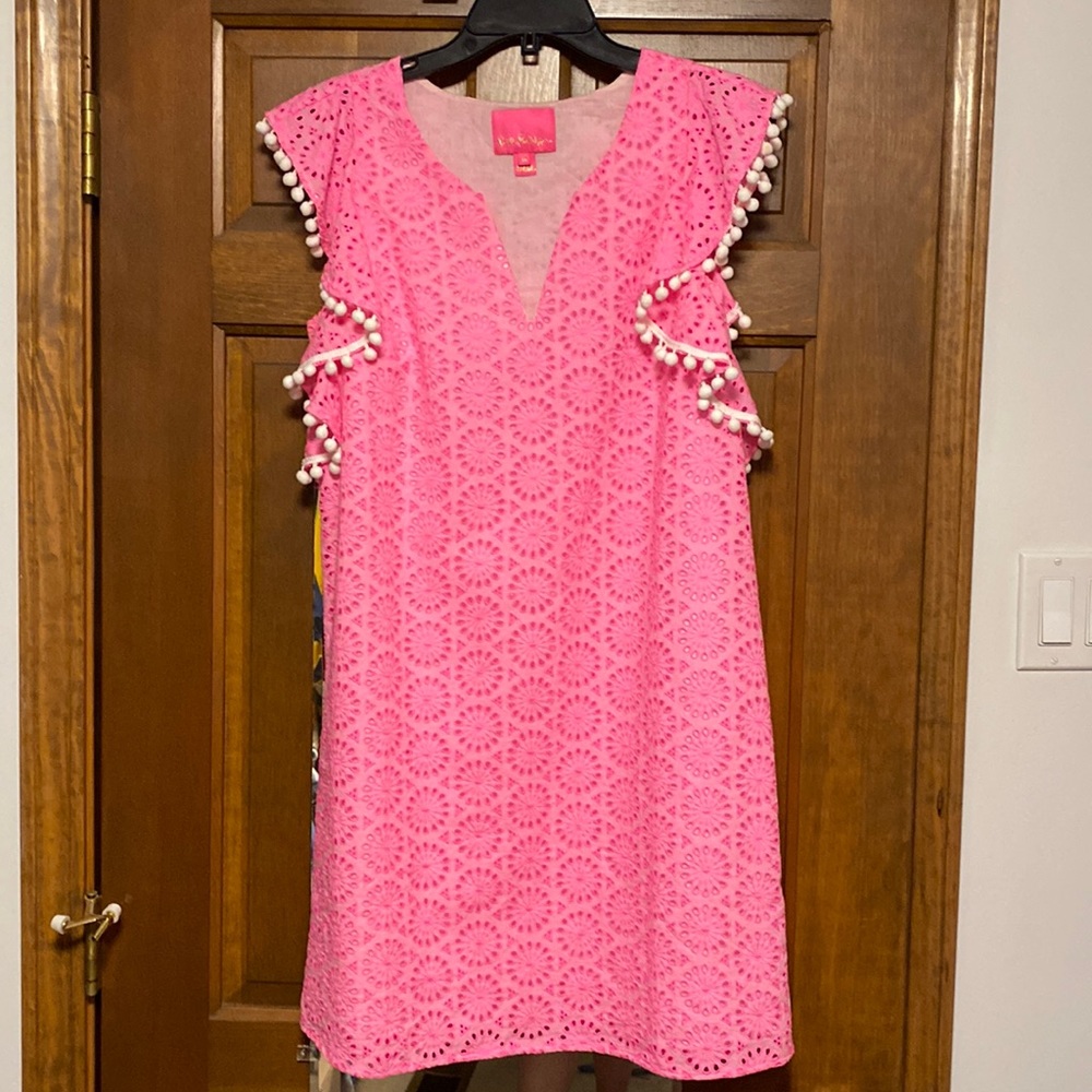 Lillly Pulitzer pink dress